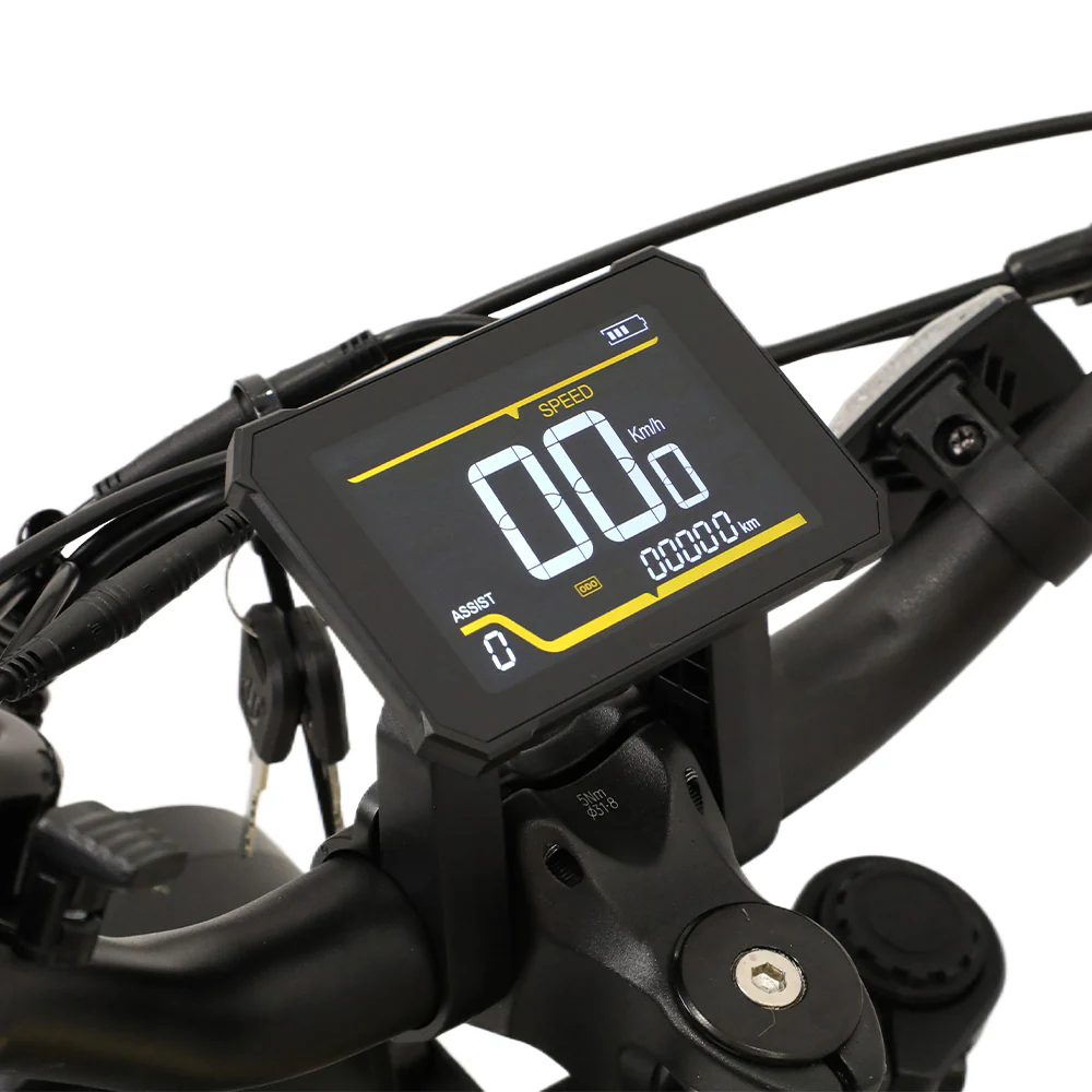 VTT Électrique à Suspension Complète fafrees OneSport W66 500W 20" Fat Bike 648Wh