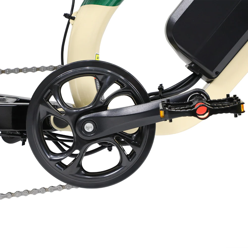 VTT Électrique à Suspension Complète fafrees OneSport W66 500W 20" Fat Bike 648Wh
