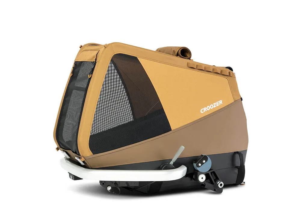 Remorque vélo pour chiens Croozer Dog Enna sundown yellow