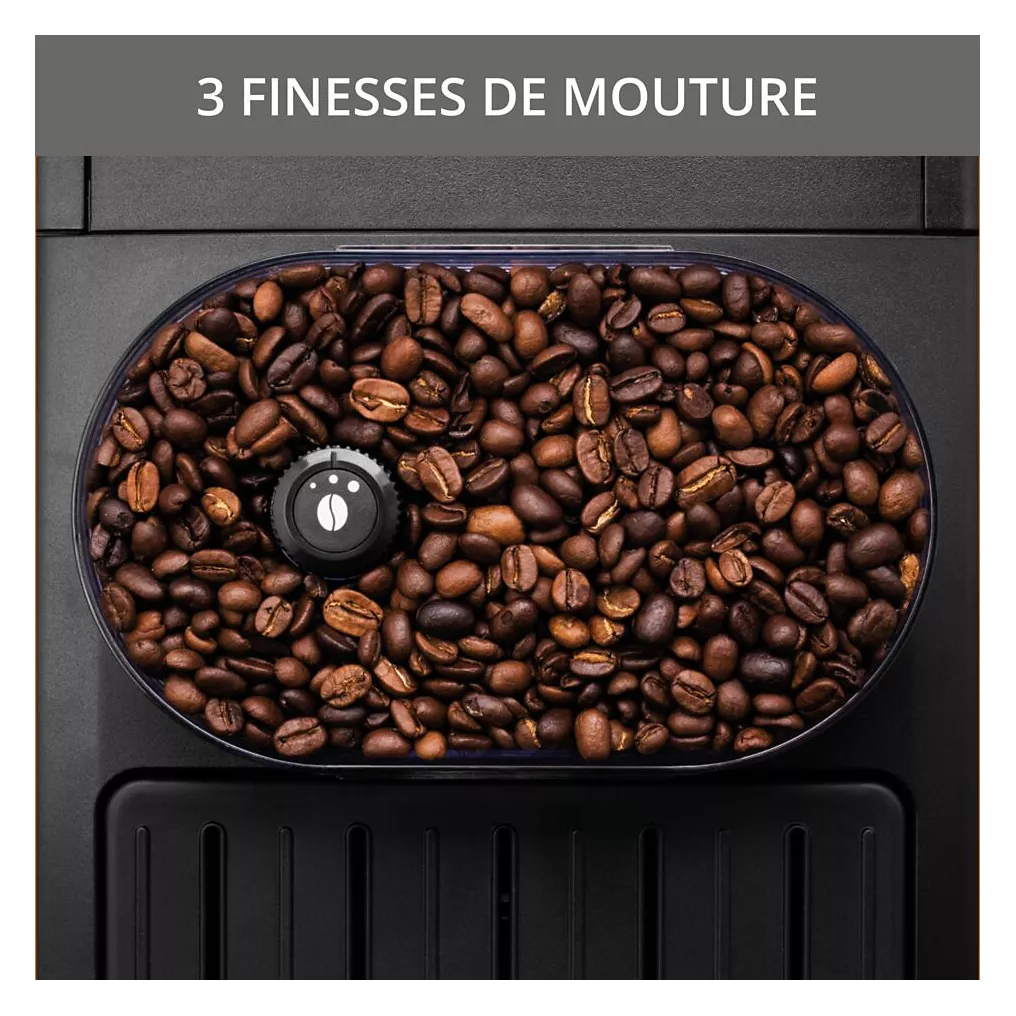 Expresso Broyeur KRUPS YY4539FD essential grise