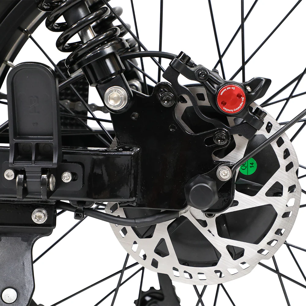 VTT Électrique à Suspension Complète fafrees OneSport W66 500W 20" Fat Bike 648Wh