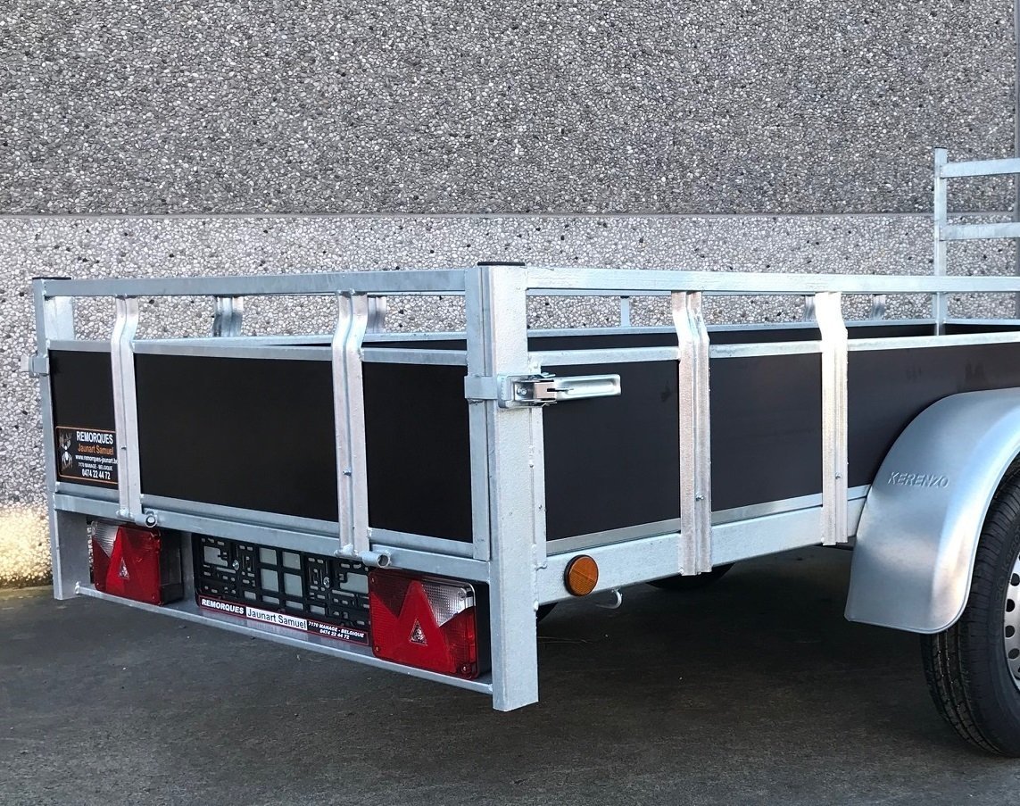 Remorque 300x132 cm double essieux