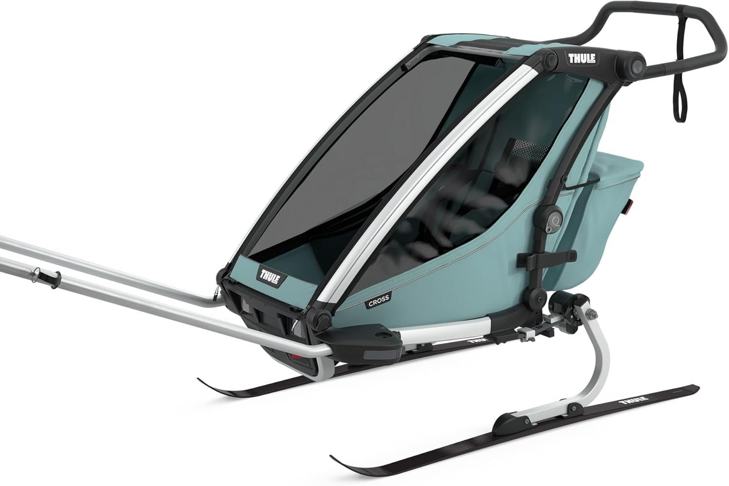 Thule Chariot Cross 1 - Remorque Vélo pour 1 Enfants - alaska