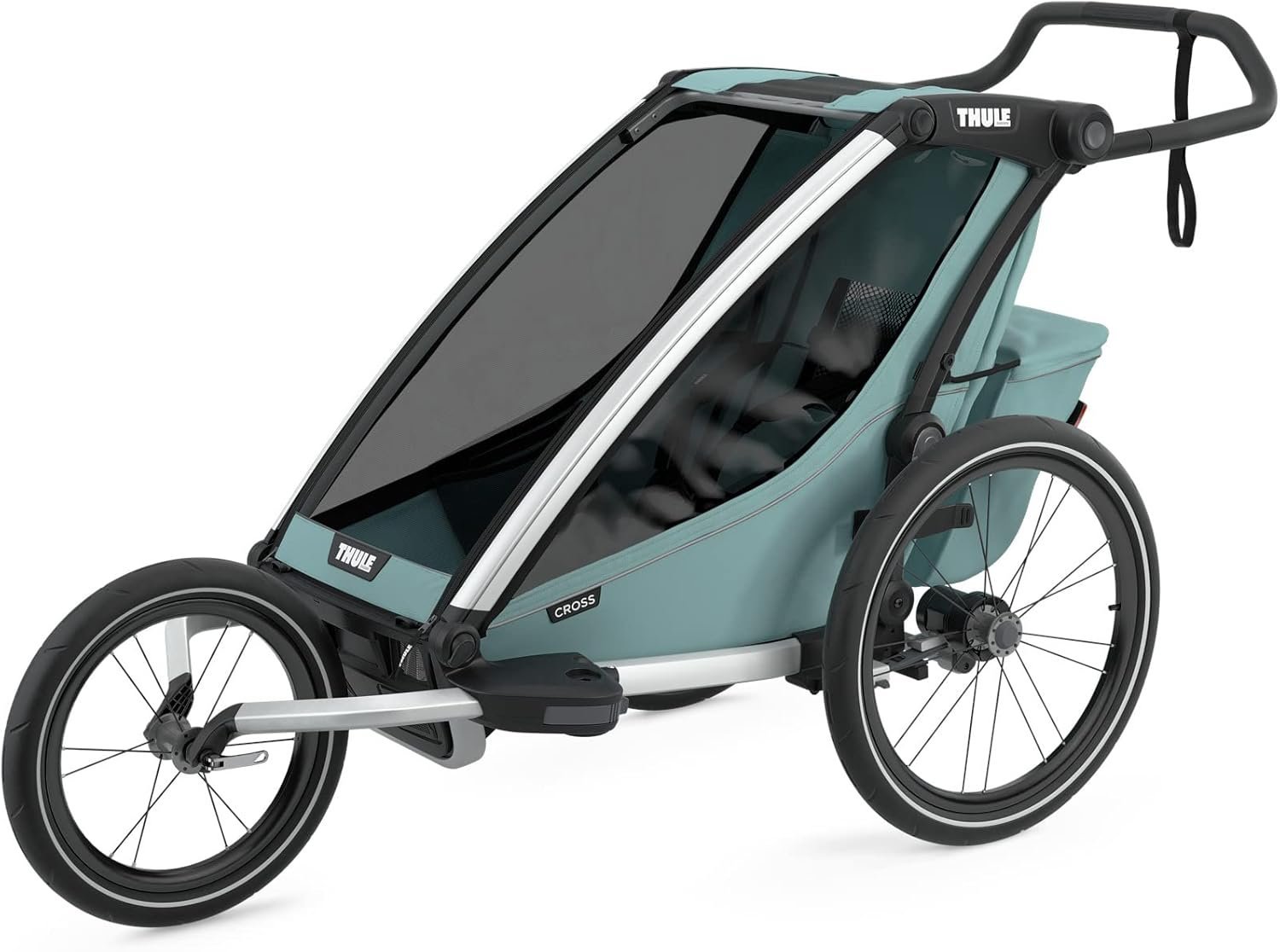 Thule Chariot Cross 1 - Remorque Vélo pour 1 Enfants - alaska