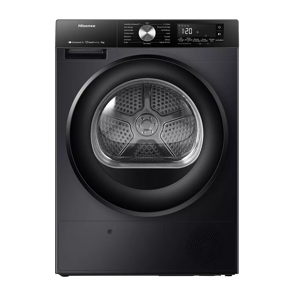 Sèche linge pompe à chaleur HISENSE DH3S902BB3 Reconditionné