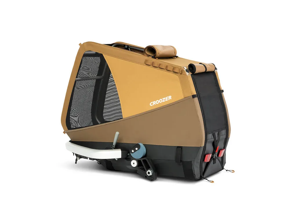 Remorque vélo pour chiens Croozer Dog Enna sundown yellow