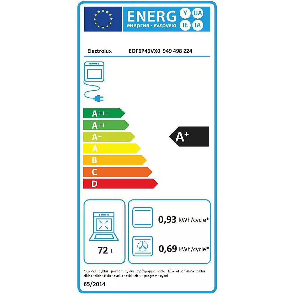Four encastrable ELECTROLUX EOF6P46VX0 SurroundCook