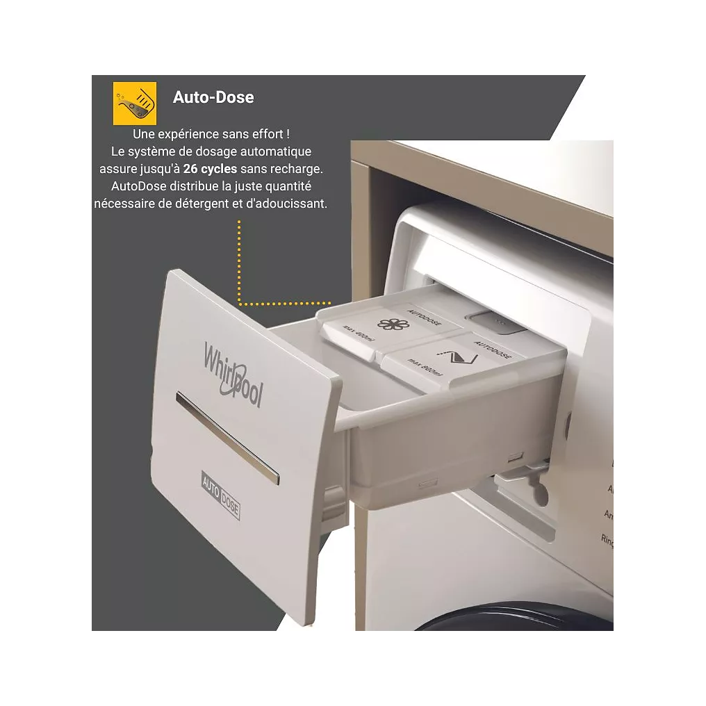 Lave linge hublot WHIRLPOOL W8X89ADSILENCEFR