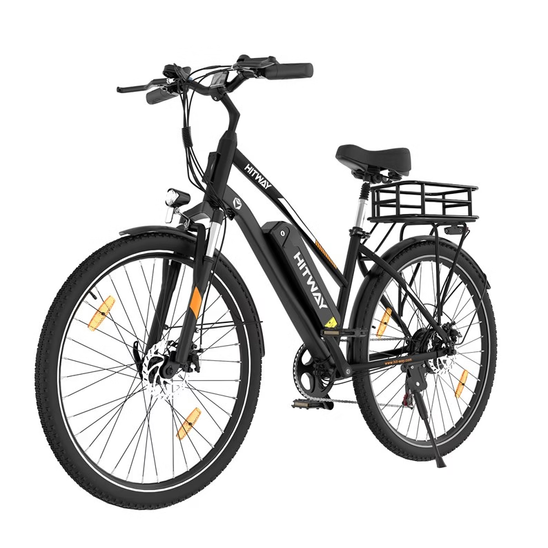 Vélo à assistance électrique hitway BK27S avec panier