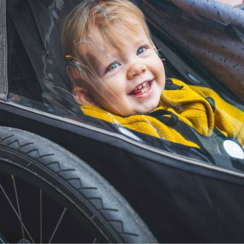Croozer remorque vélo Kid Vaaya 1 pour un enfant 3IN1