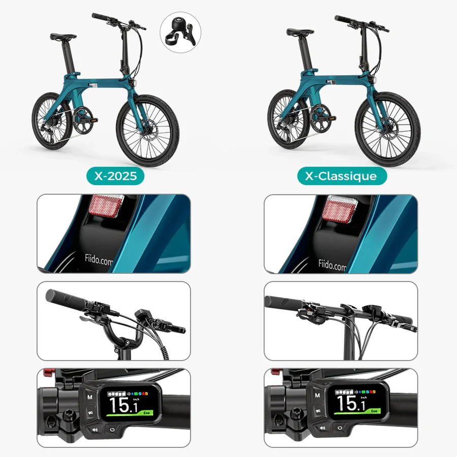 Fiido X Vélo électrique Pliant