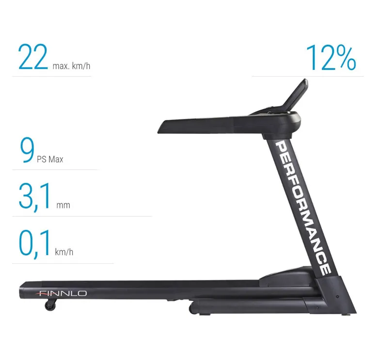 Tapis de Course Finnlo Performance 10.1" TFT