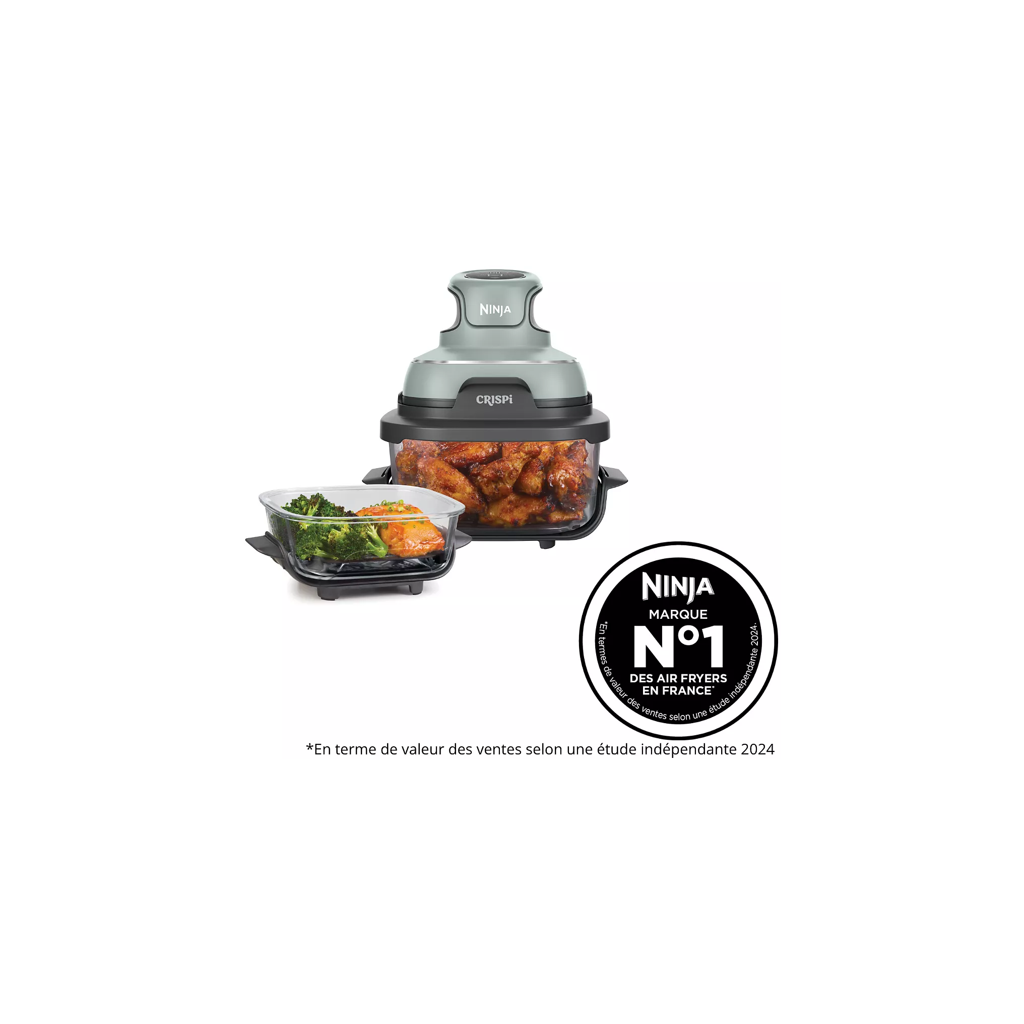Friteuse NINJA CRISPi 4-in-1 Vert Sauge FN101EUSG