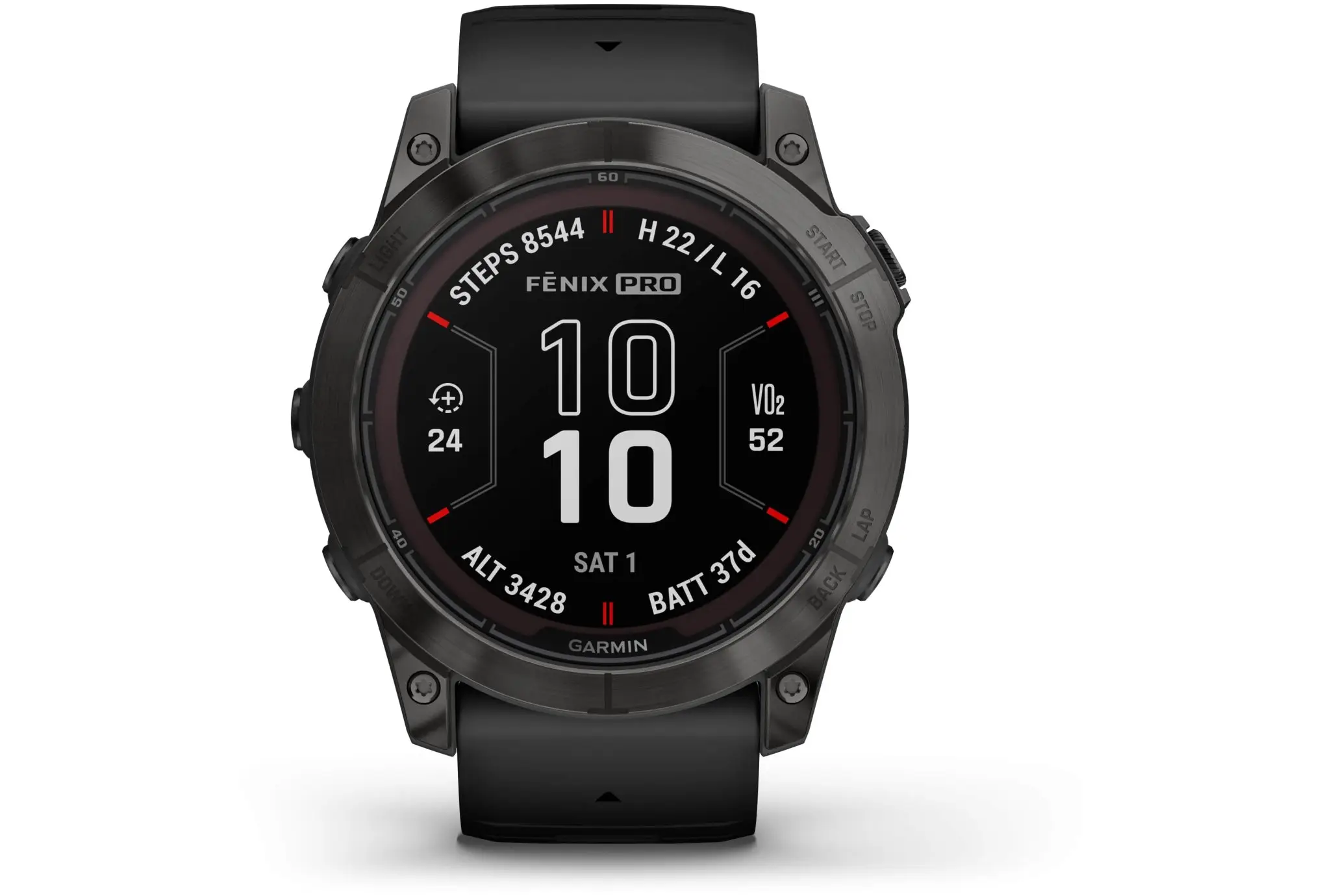 Montre Garmin Fenix 7X Pro Sapphire Solar Titane + bracelet silicone kaki