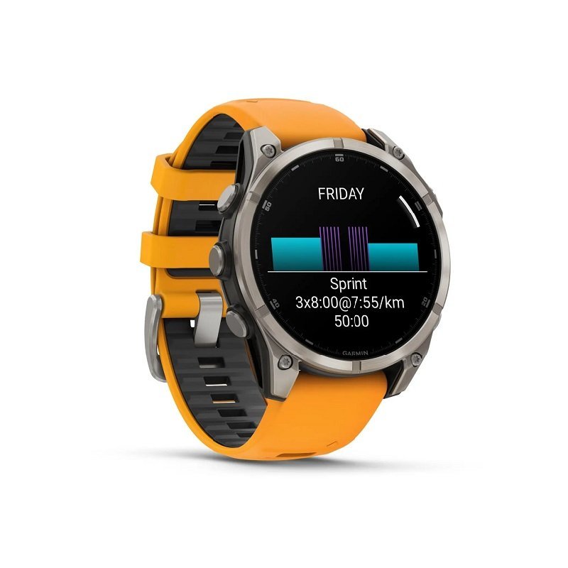 Montre sport Garmin Fenix 8 AMOLED Sapphire Titane 43mm