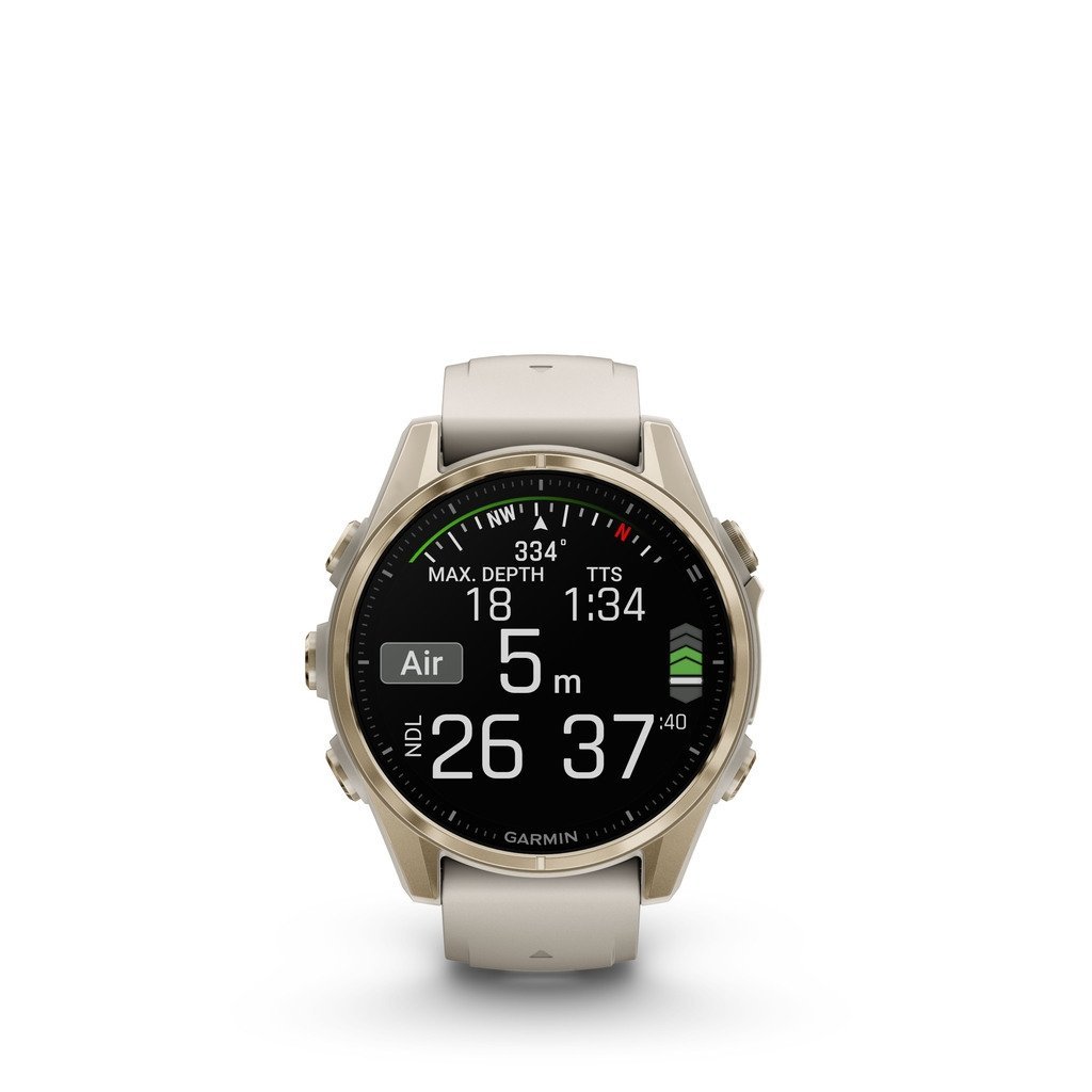 Montre sport Garmin Fenix 8 AMOLED Sapphire Titane 43mm