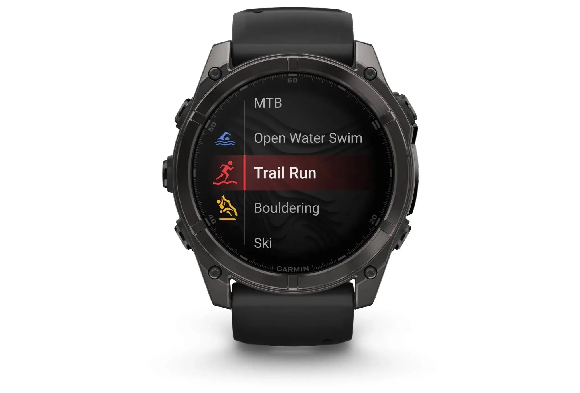 Montre sport Garmin Fenix 8 AMOLED Sapphire Titane 43mm