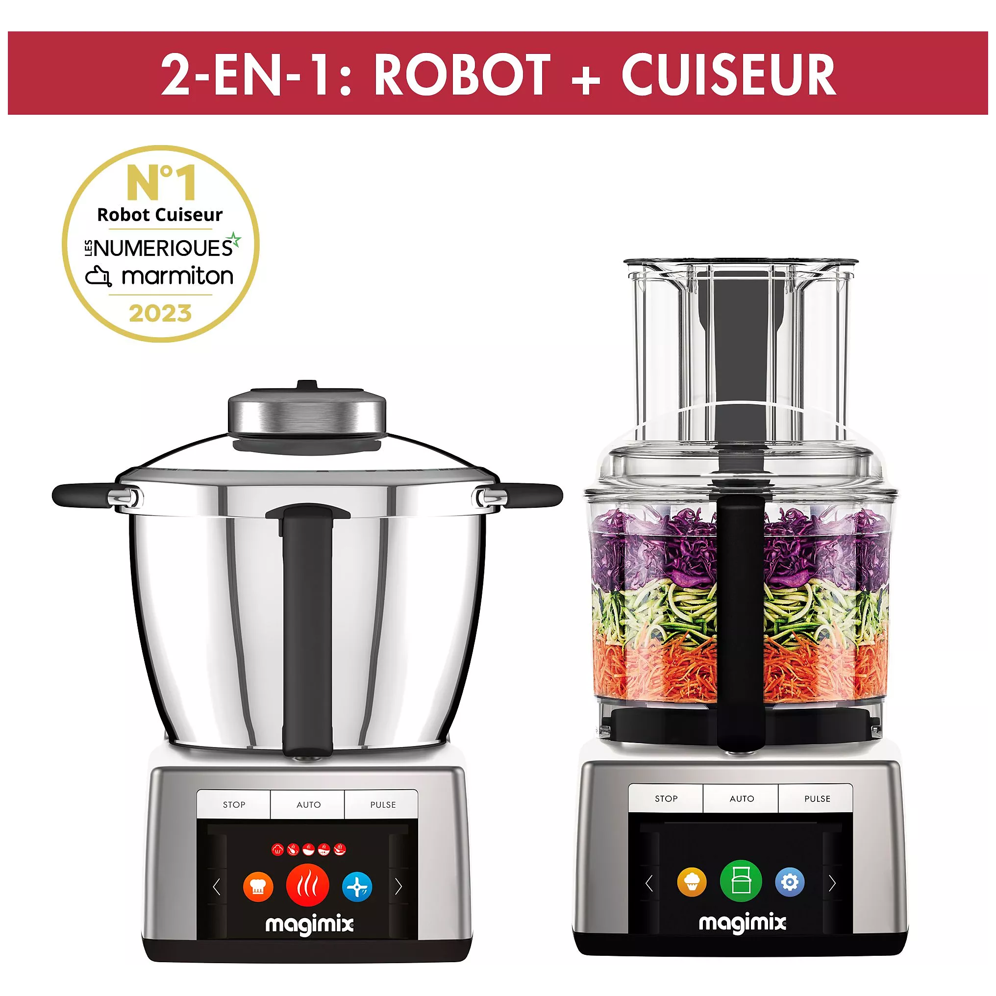 Robot cuiseur Magimix Cook Expert Connect Chrome 18913