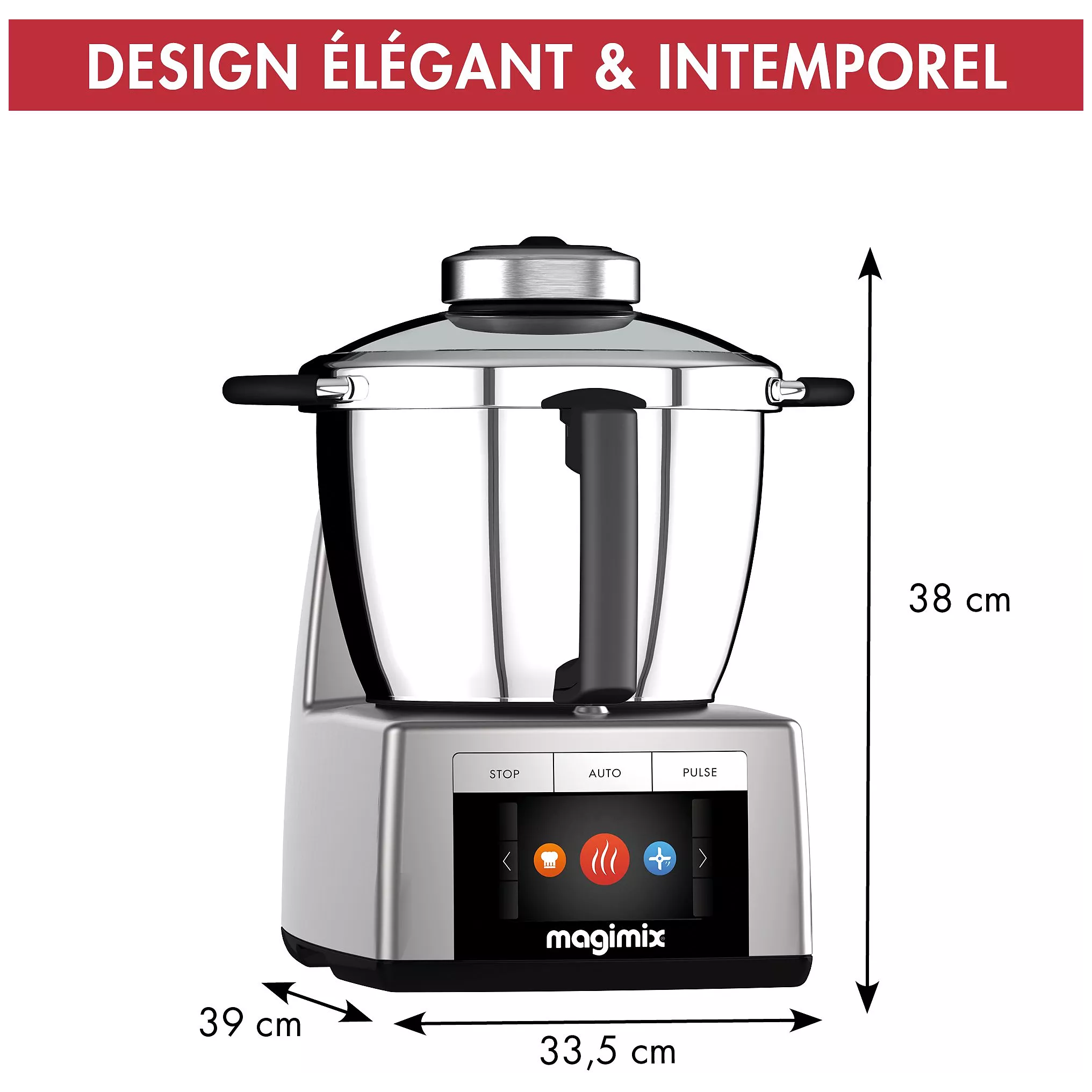 Robot cuiseur Magimix Cook Expert Connect Chrome 18913