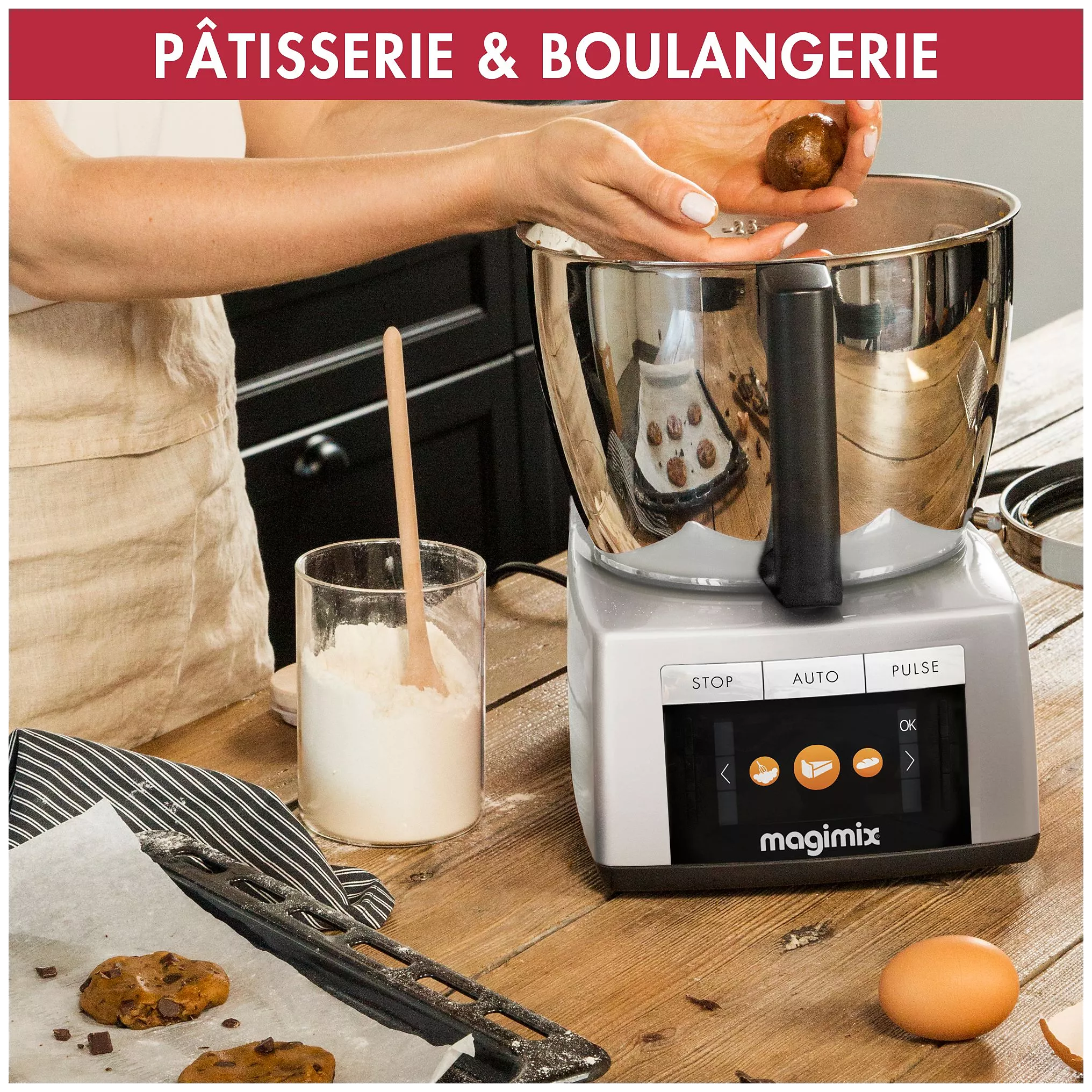 Robot cuiseur Magimix Cook Expert Connect Chrome 18913