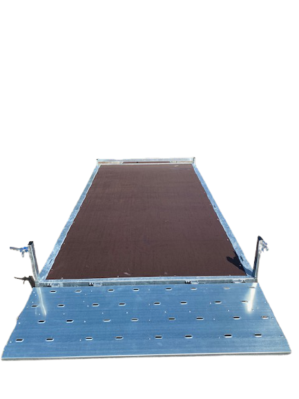 Remorque plateau ÉRDÉ PLBH 340 – 3,45 X 1,85 M – 1350 KG