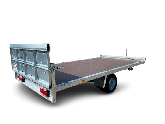 Remorque plateau ÉRDÉ PLBH 340 – 3,45 X 1,85 M – 1350 KG
