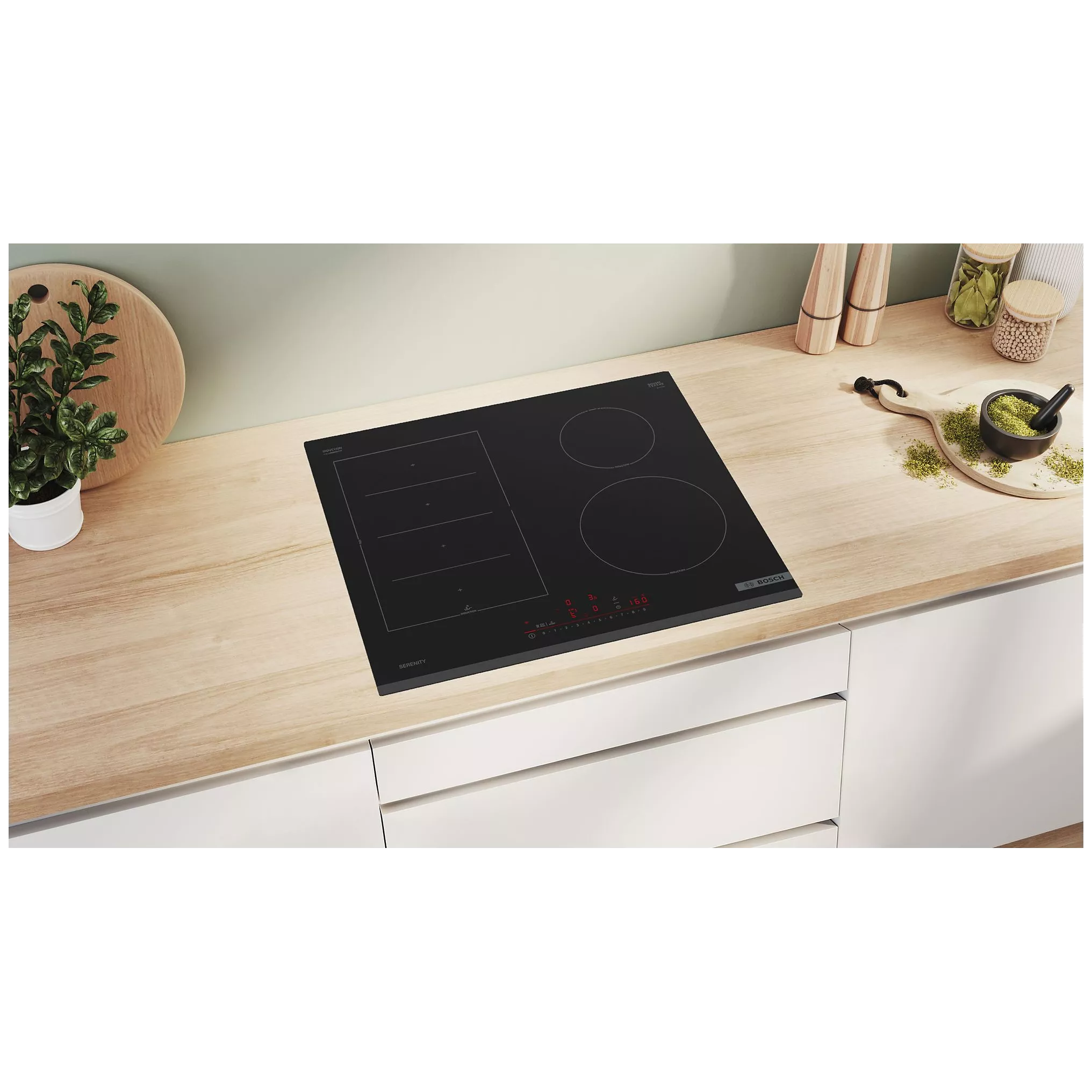 Plaque induction BOSCH PIX63SHC1F Serenity FlexInduction