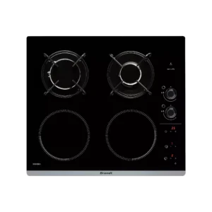 Plaque mixte induction gaz BRANDT BPI6413BM