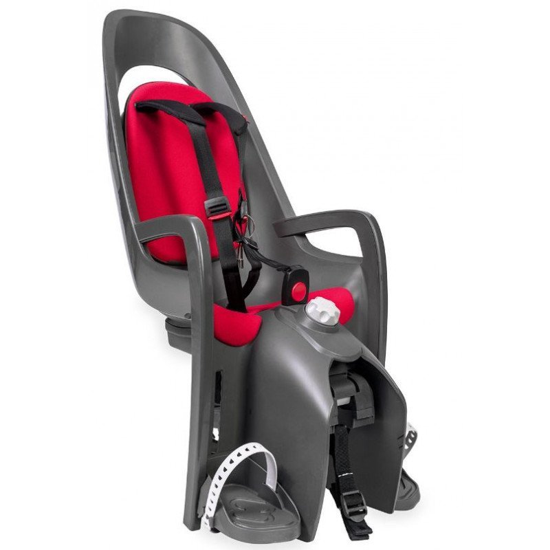 Porte-bébé vélo Hamax Caress arrière sur porte-bagages
