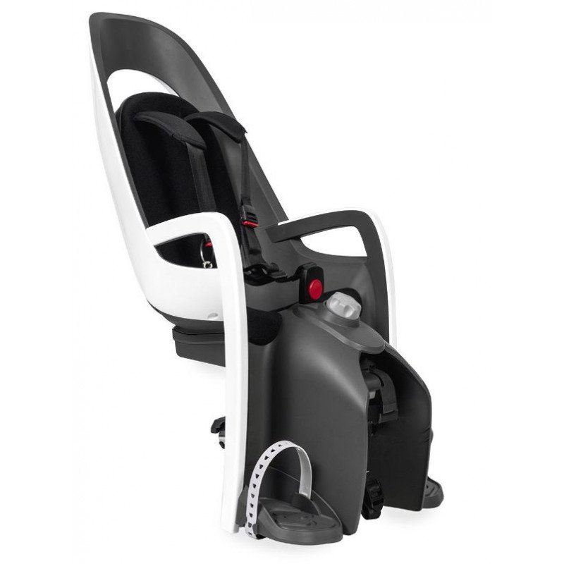 Porte-bébé vélo Hamax Caress arrière sur porte-bagages