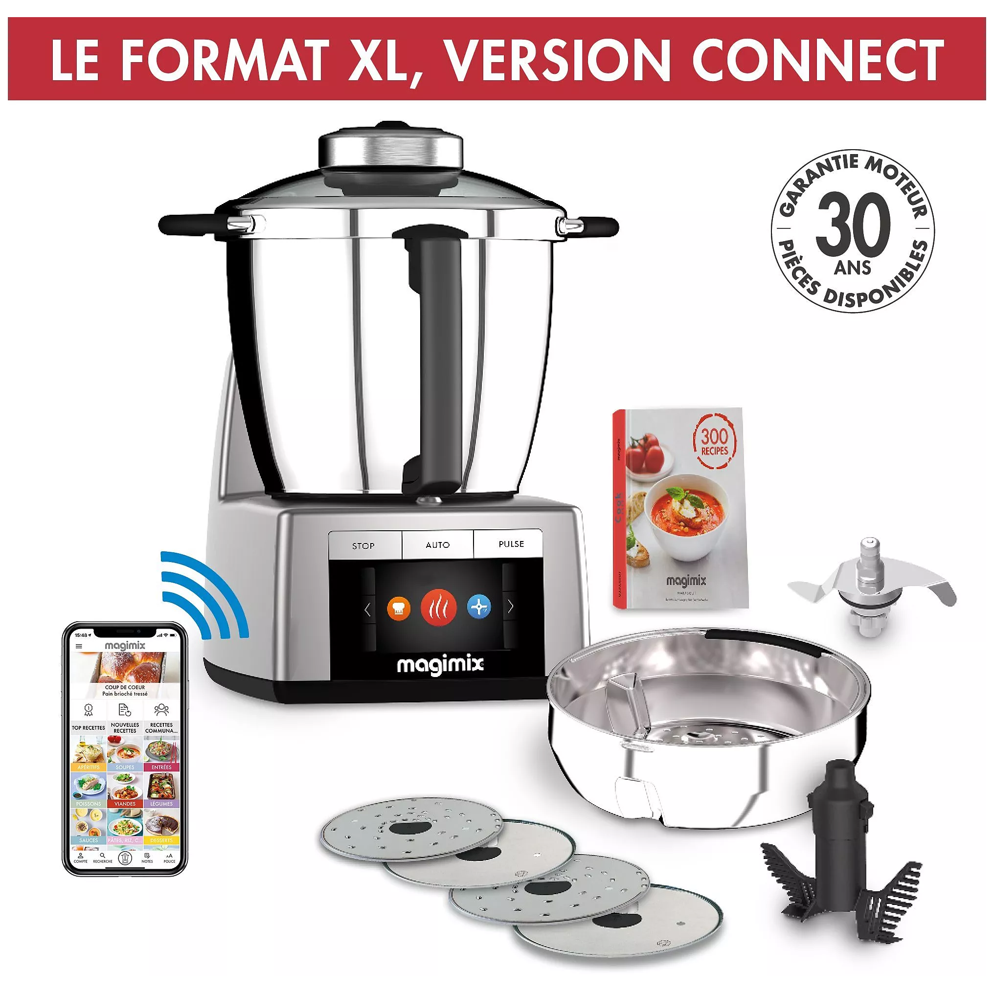 Robot cuiseur Magimix Cook Expert XL Connect 18914