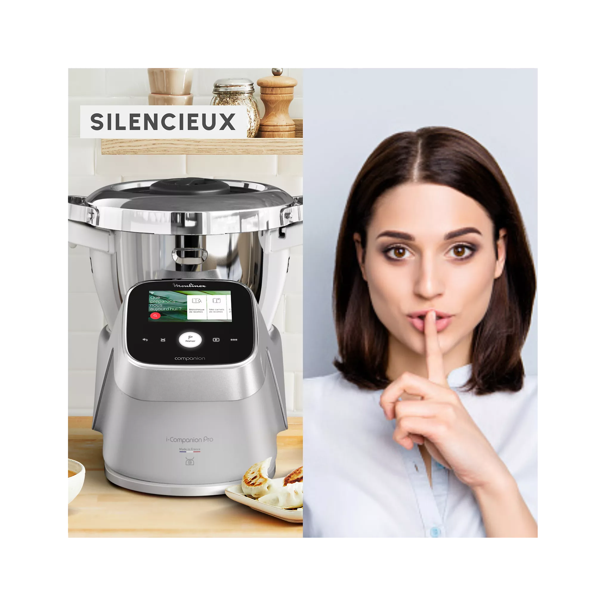 Robot cuiseur Moulinex I Companion Touch Pro HF93ECF0