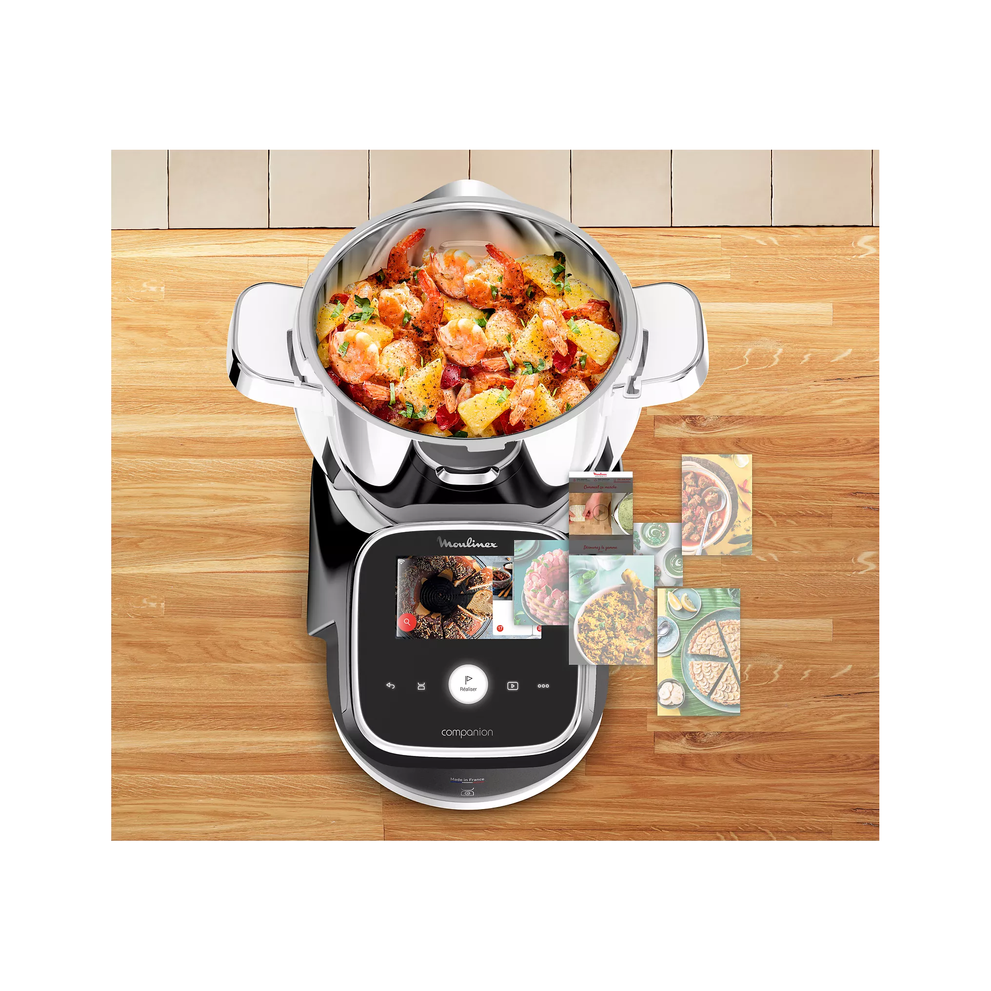 Robot cuiseur Moulinex I Companion Touch Pro HF93ECF0