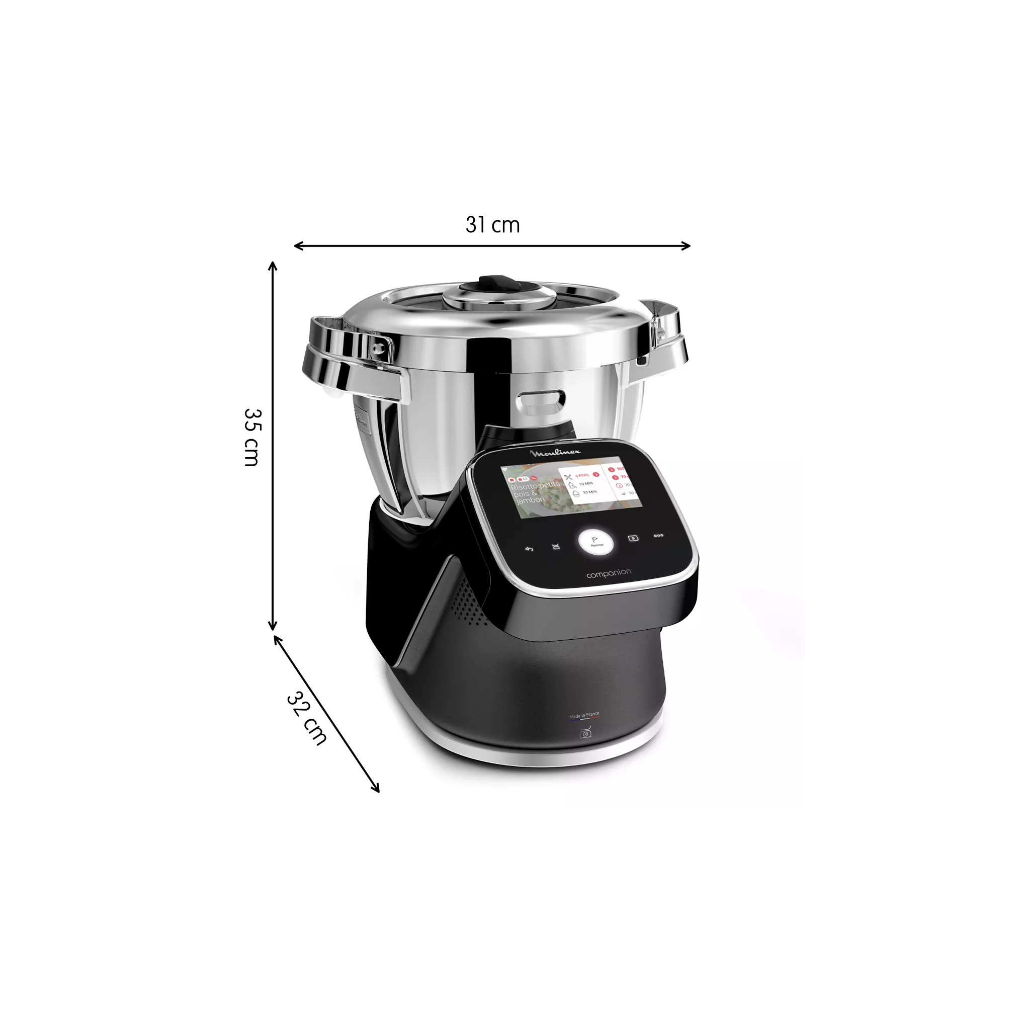 Robot cuiseur Moulinex I Companion Touch Pro XL