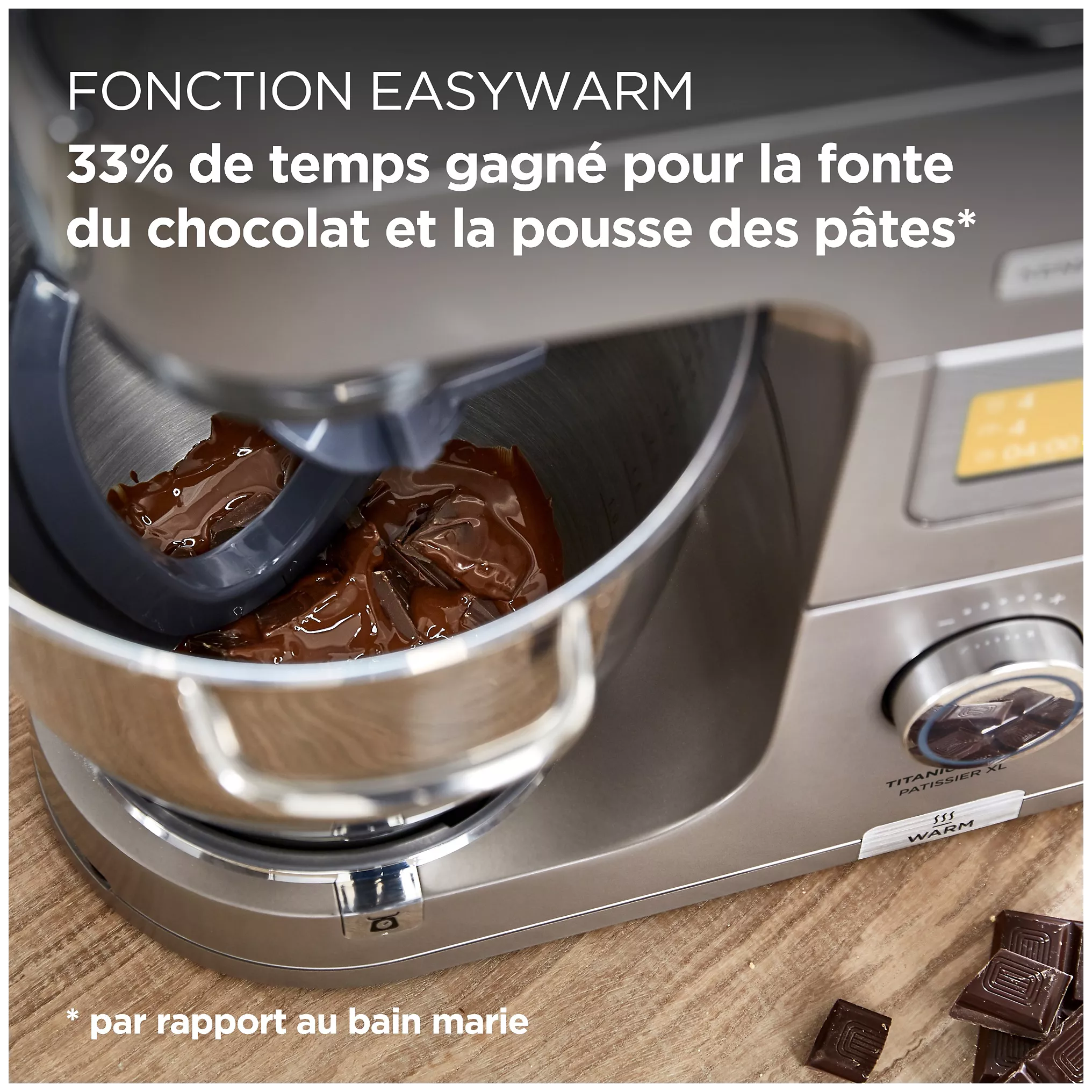 Robot pâtissier KENWOOD KWL90.009SI Titanium Chef Patissier XL