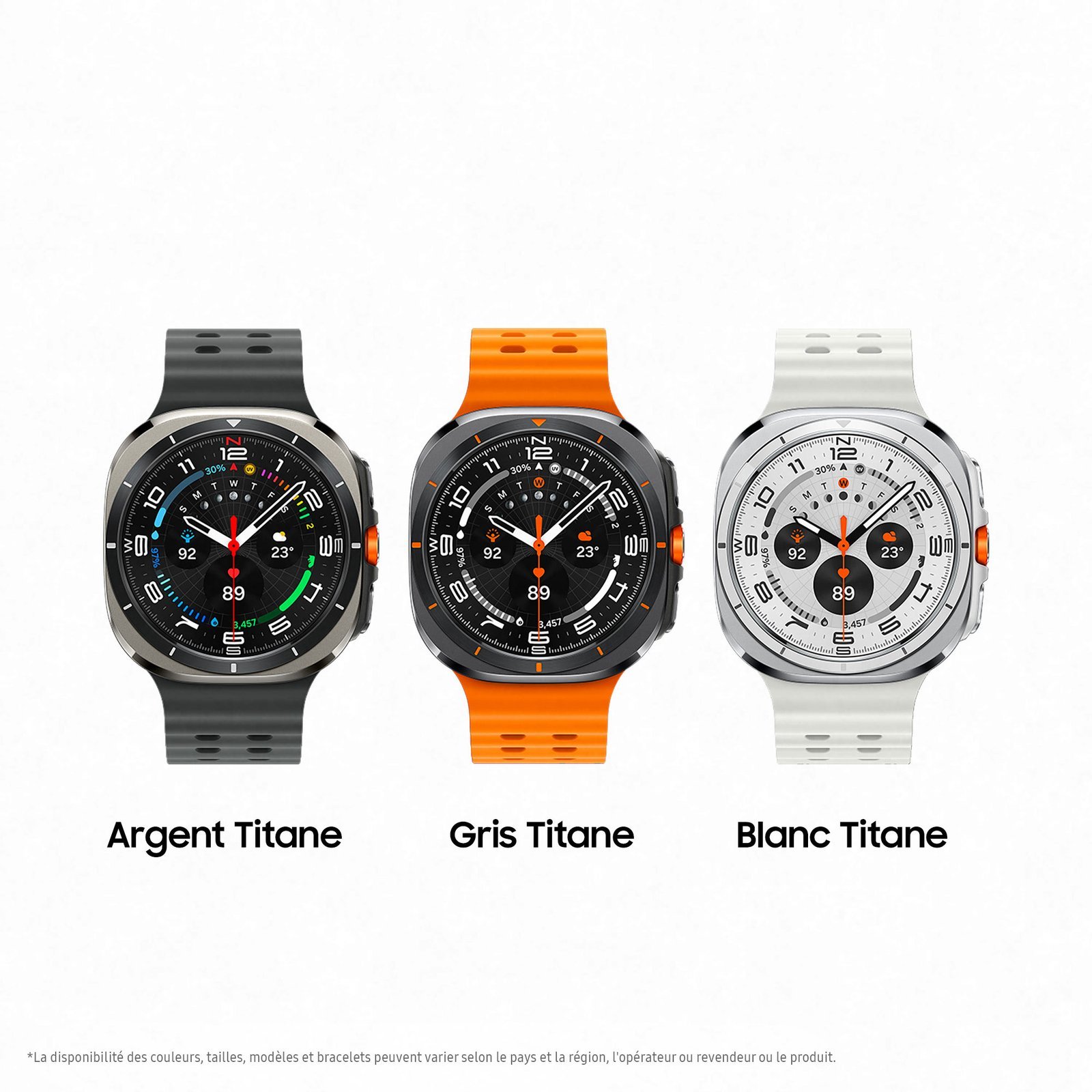 Samsung Galaxy Watch Ultra 4G 47 mm Argent Titane