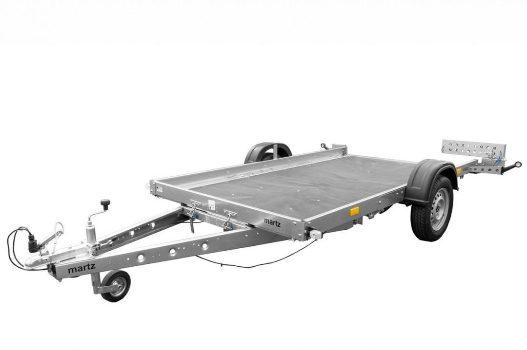Remorque martz UNILADER 300 – 3,00 X 1,64 M – 750 KG