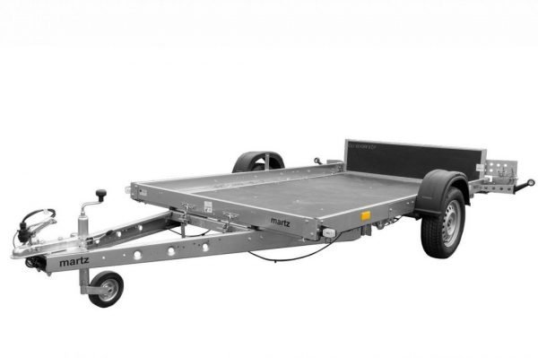 Remorque martz UNILADER 300 – 3,00 X 1,64 M – 750 KG