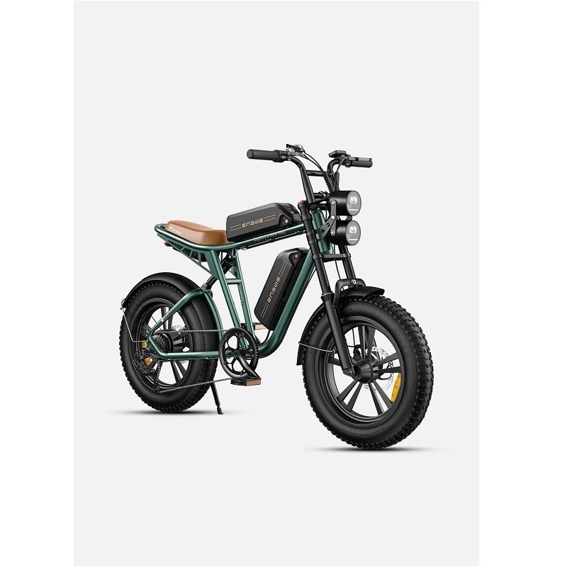 VTT Électrique Fat Bike Tout Suspendu Engwe M20