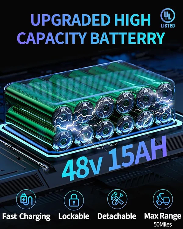 Vélo électrique YVY K20 Lite 1000W gros pneu
