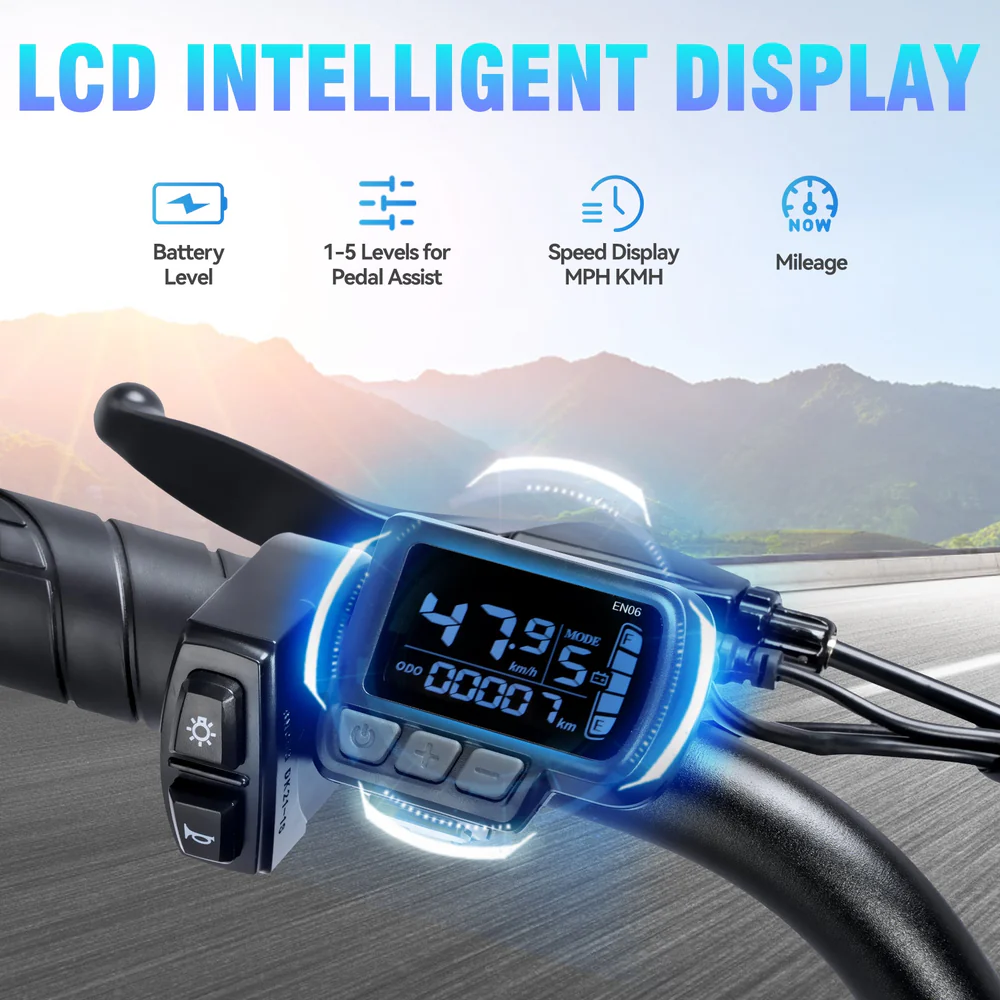 Vélo électrique YVY K20 Lite 1000W gros pneu