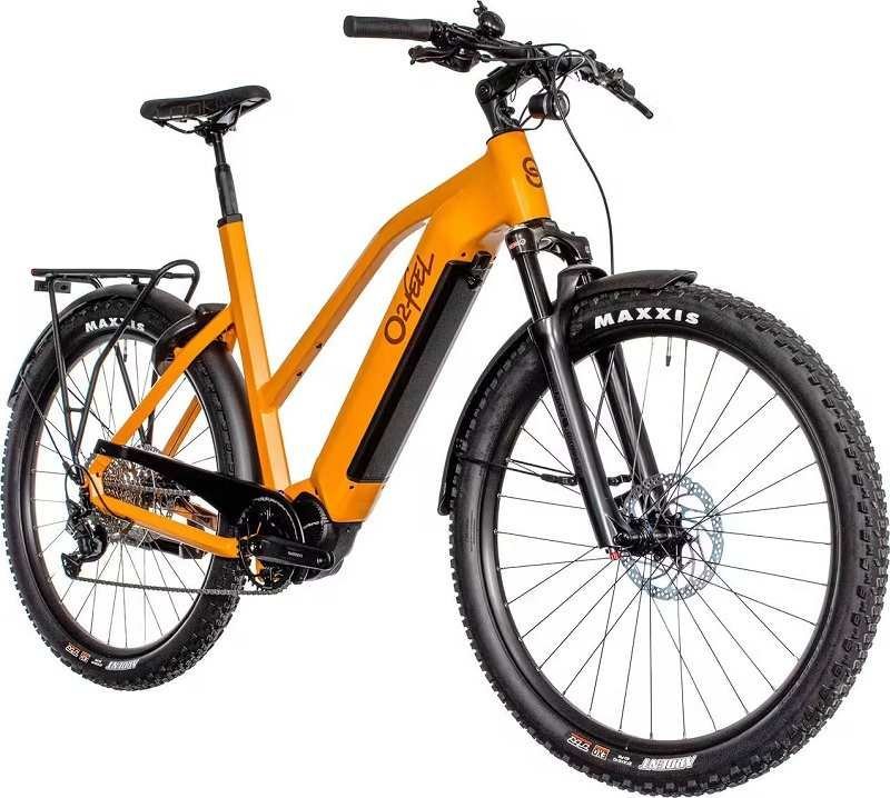 Vélo vtc électrique O2feel Vern Urban Power 8.2 Mid Shimano Deore 10V 720 Wh