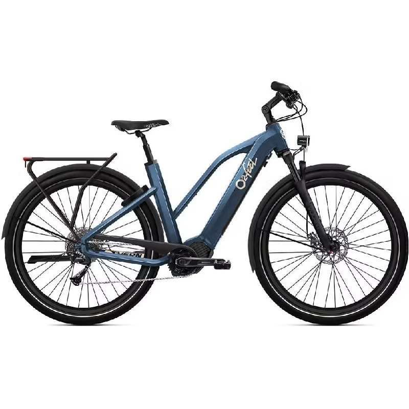 Vélo vtc électrique O2feel Vern Urban Power 8.2 Mid Shimano Deore 10V 720 Wh