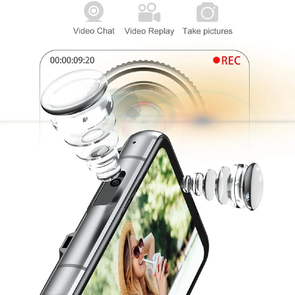 Yonis Montre Connectée 4G Écran 2.88" GPS