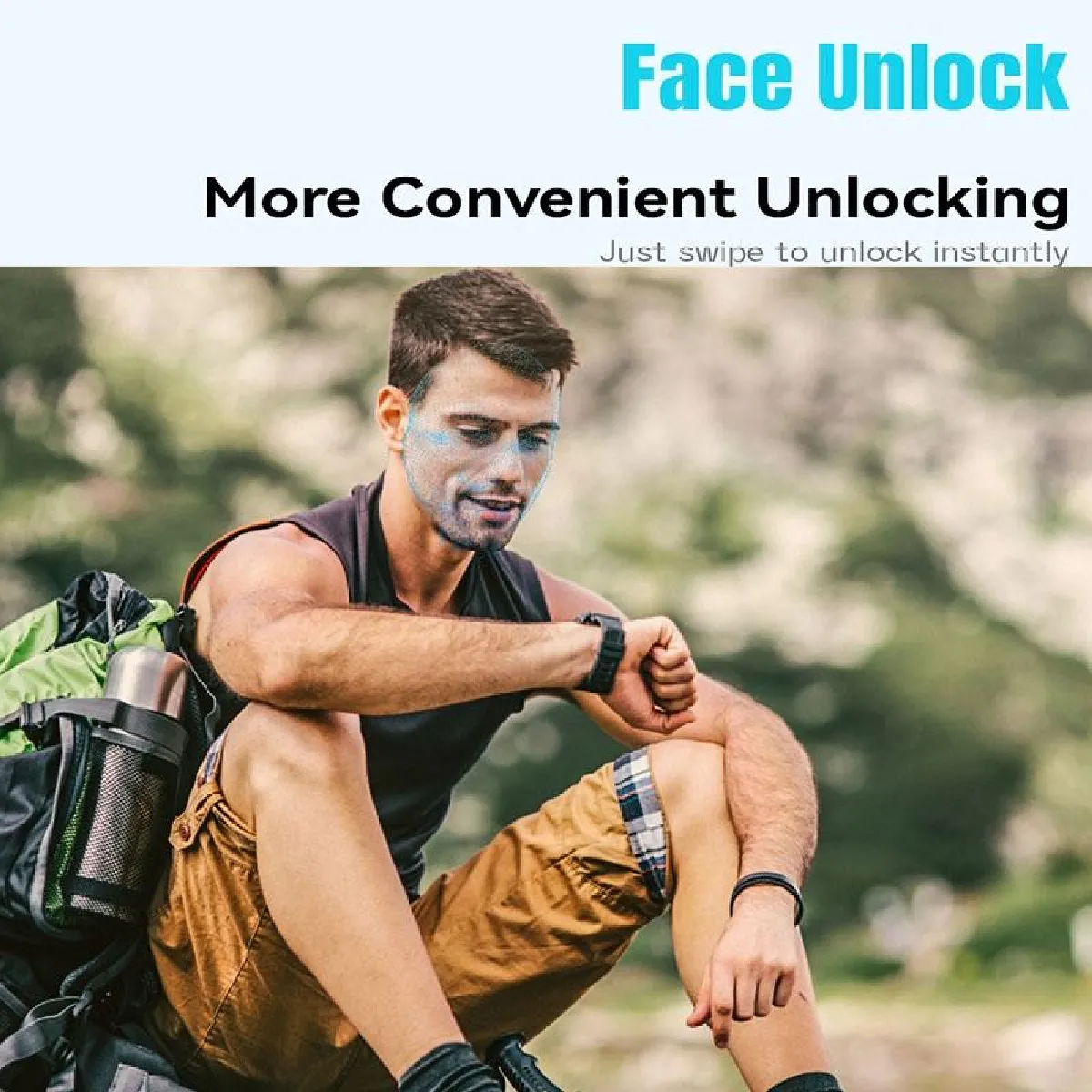 Yonis Montre Connectée IP68 4G Android 9.0