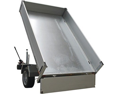 Humbaur Remorque basculante Tipper S 2300x1400x300mm freinée poids total adm. 1500kg avec ridelle lisse