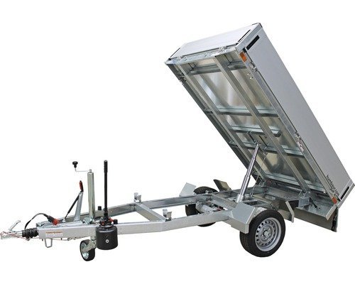 Humbaur Remorque basculante Tipper S 2300x1400x300mm freinée poids total adm. 1500kg avec ridelle lisse