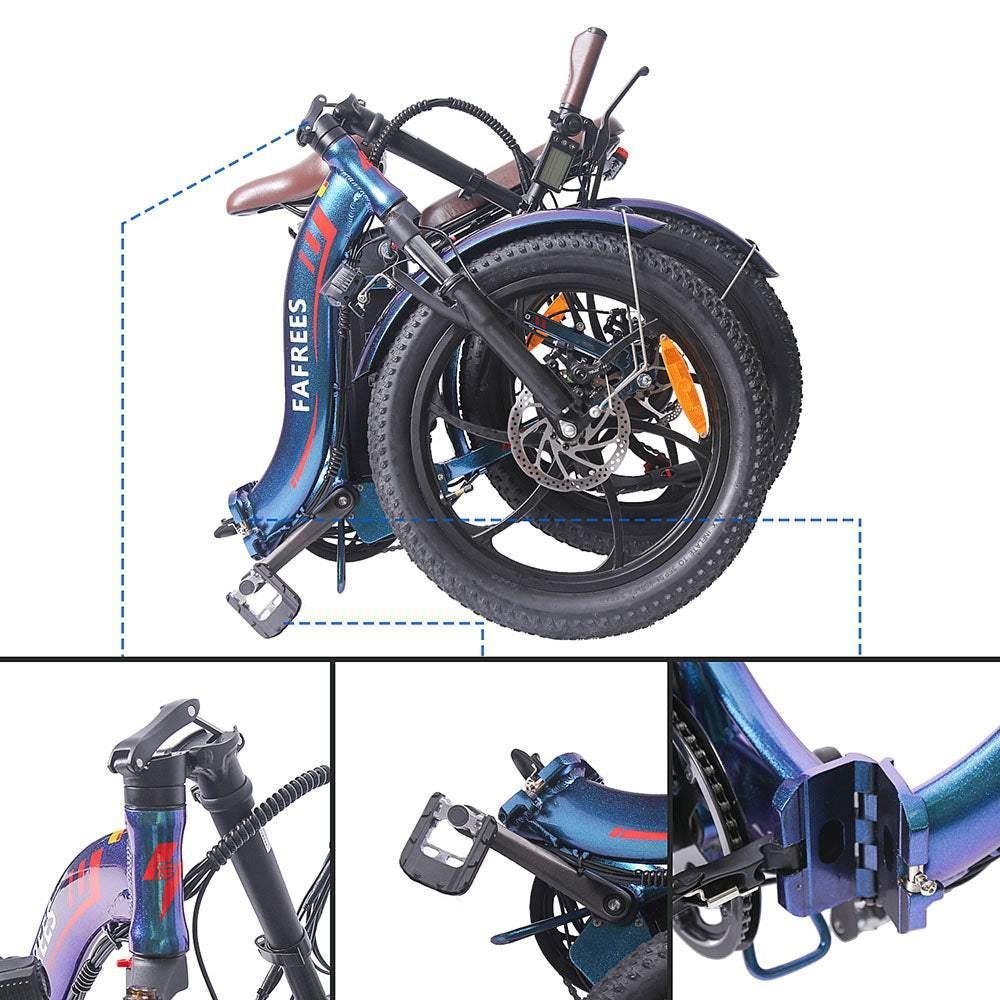 Vélo électrique pliant Fafrees F20 Pro 250W 20" en Cadre Ouvert 18Ah Batterie