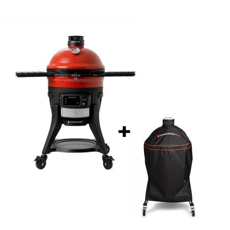 Pack barbecue Konnected Joe + Housse - Kamado Joe