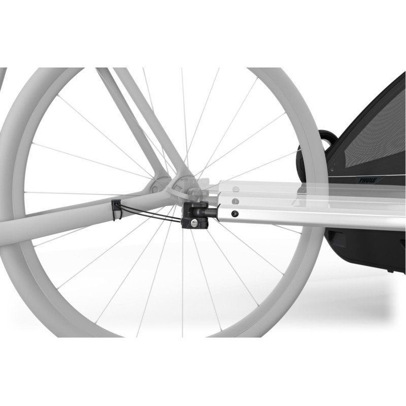 Remorque bébé vélo Thule pour 2 Enfants - Chariot Sport 2 Double - noir